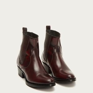 FRYE Diana Chelsea Ankle boots black cherry